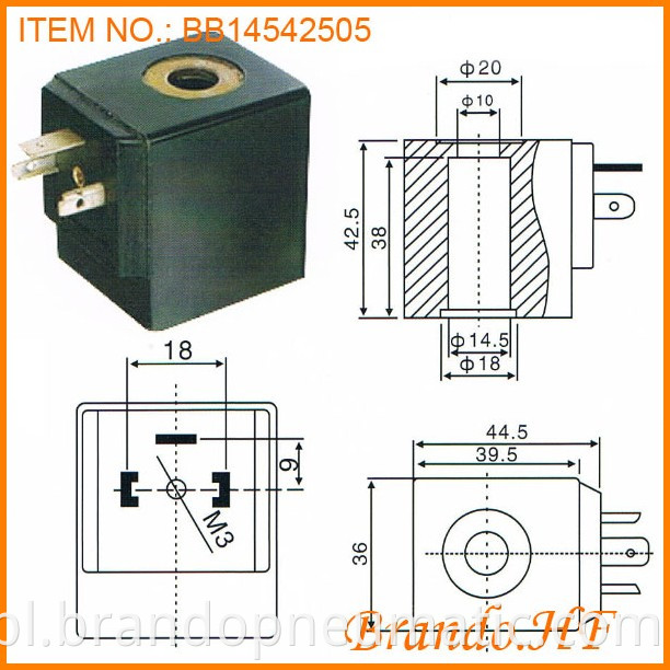 silver shading ring solenoid coil